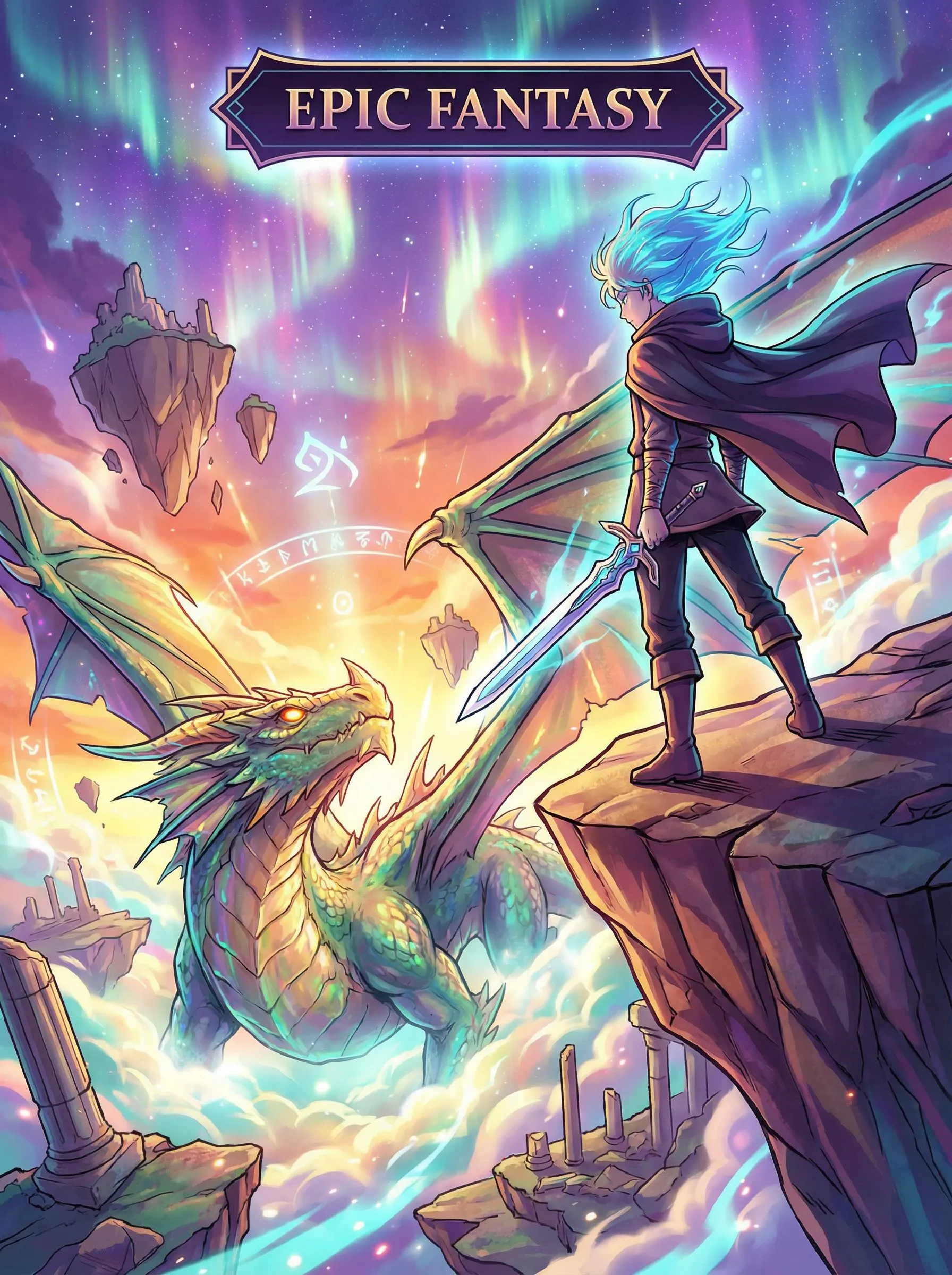 Fantasy manhwa creator sample