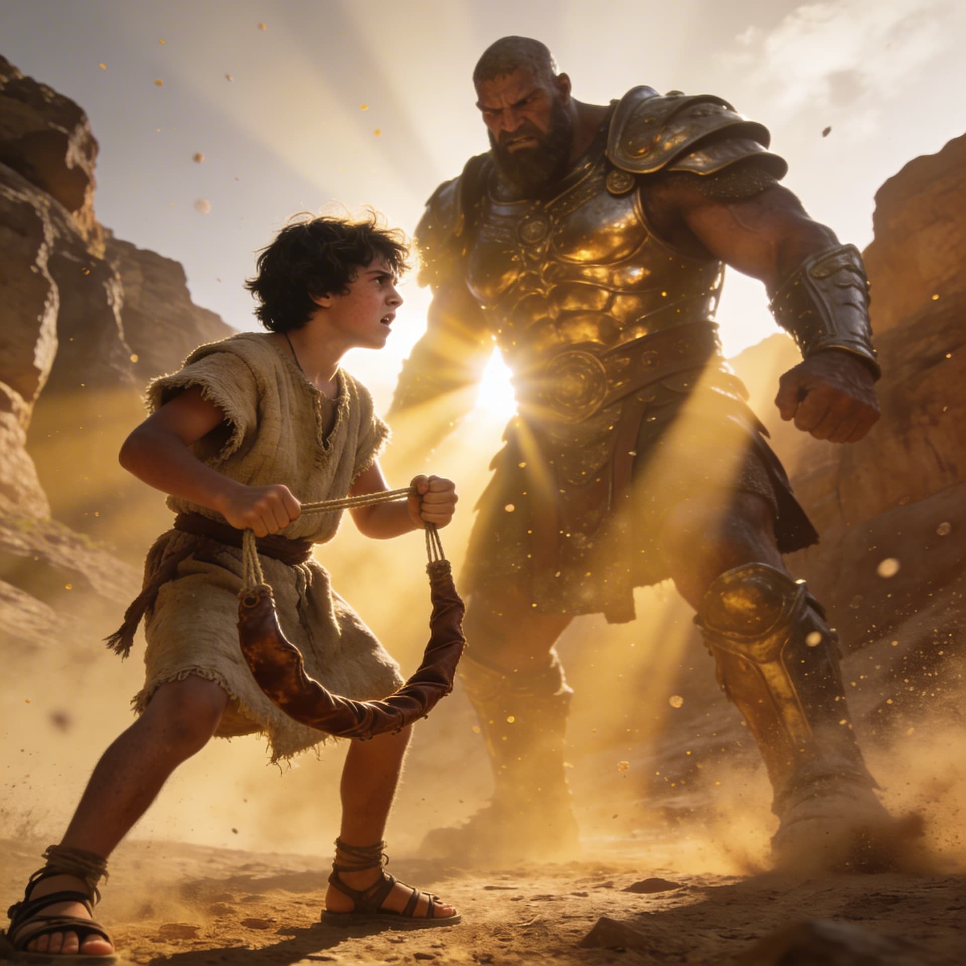 David and Goliath
