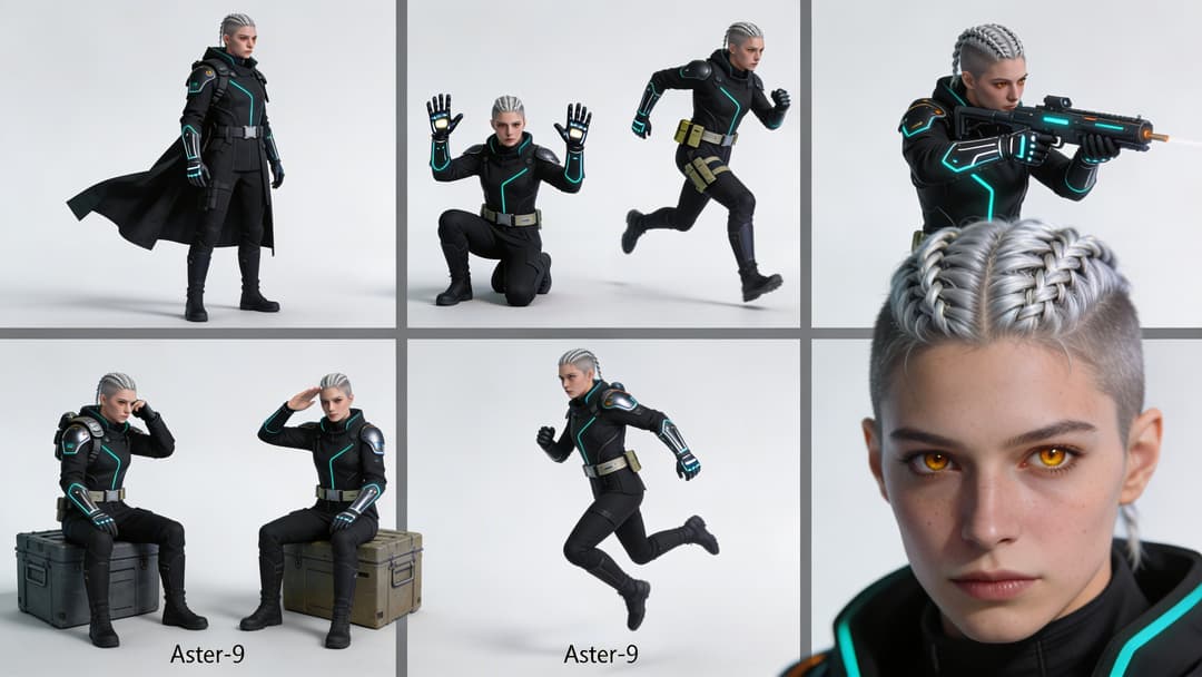 Photoreal Character Support