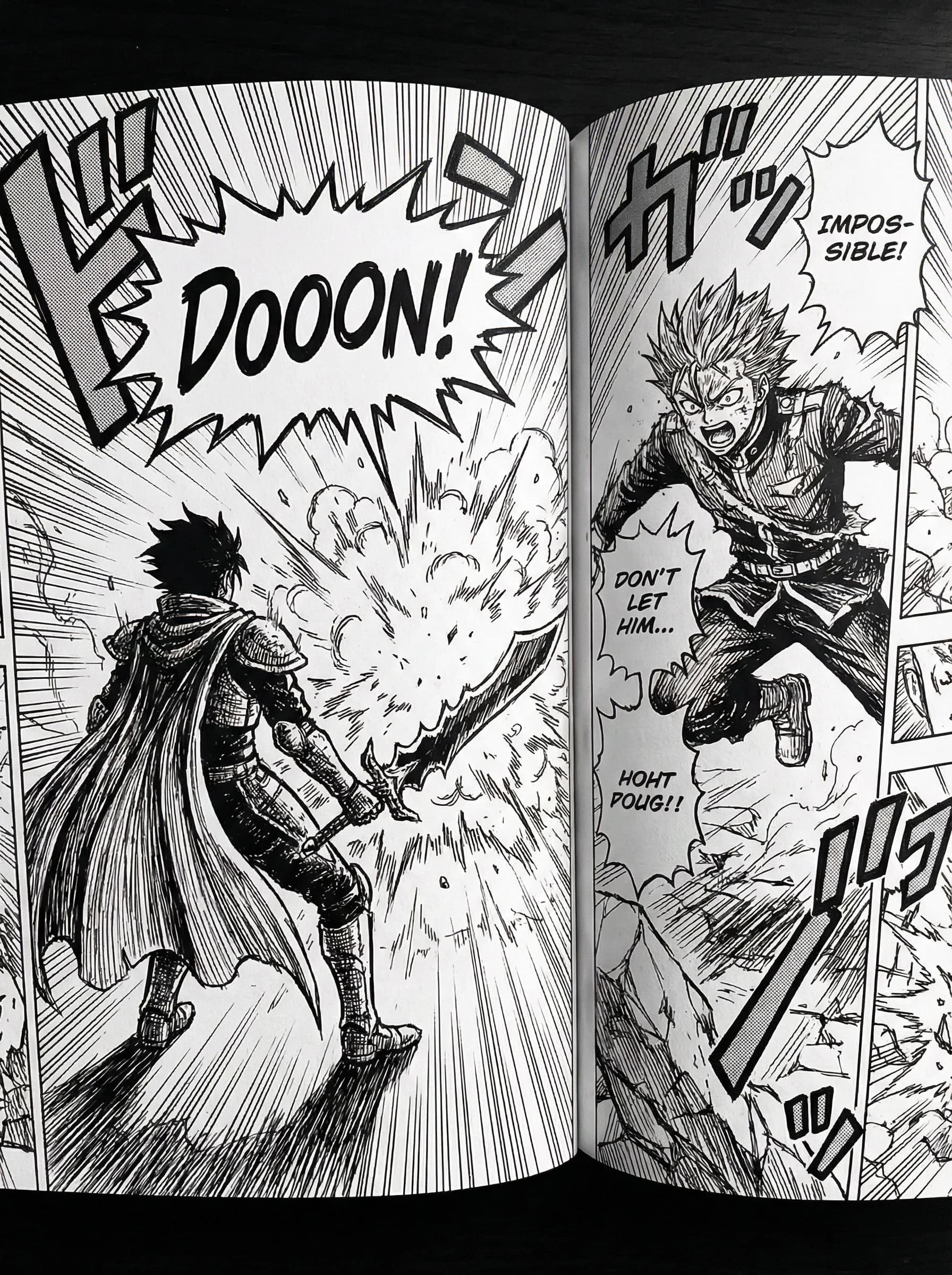 Professional Manga Layout Example