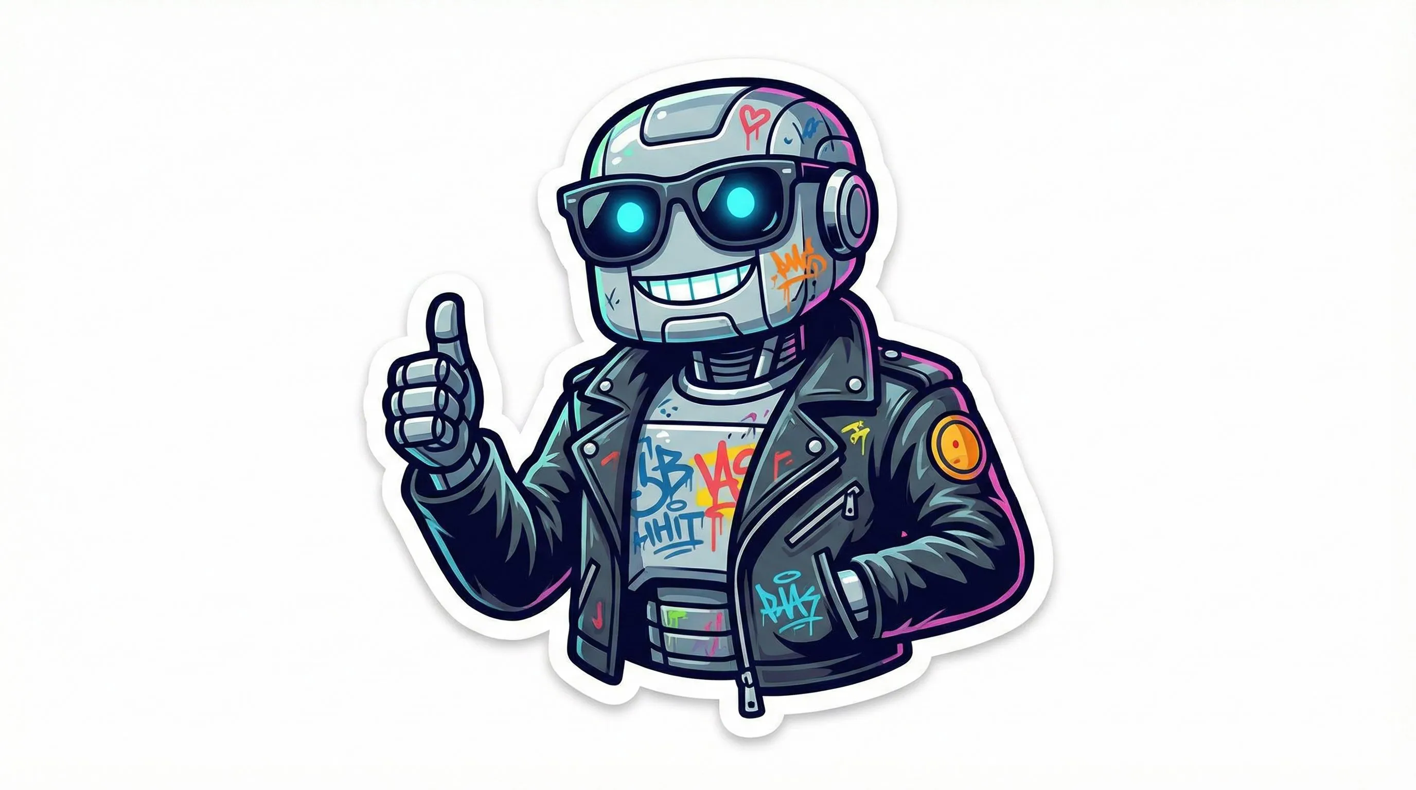 Robot Sticker