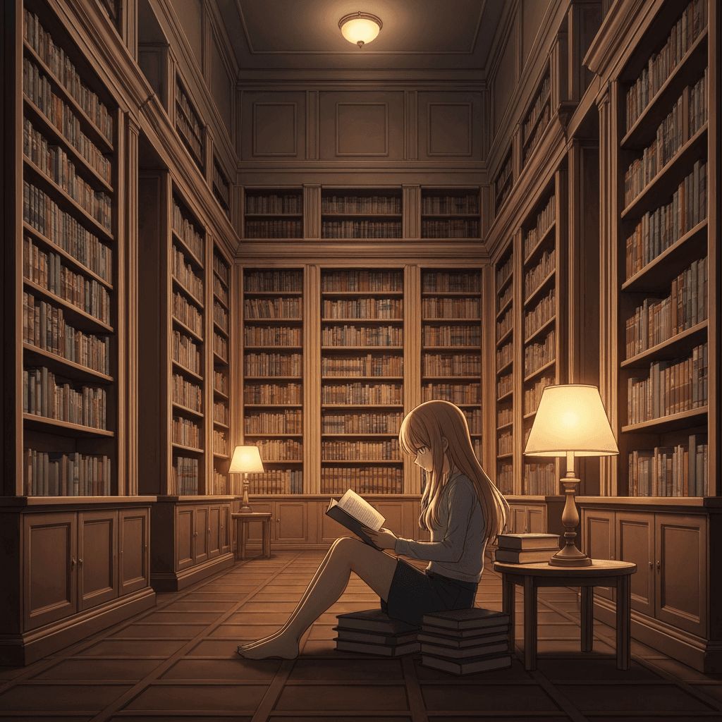 Manga research scene for story planning
