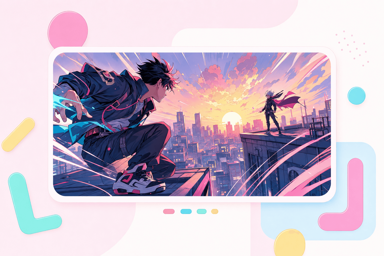 Generador de portadas de manga con IA creando visuales de lanzamiento de capítulos