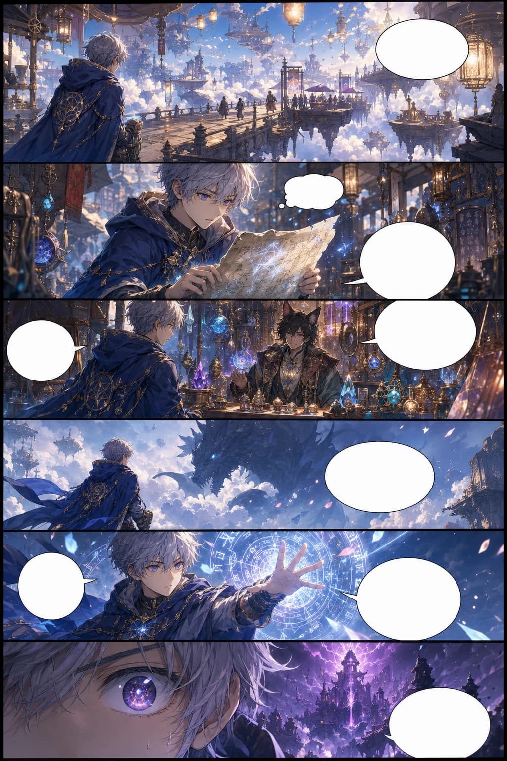 Final generated webtoon result