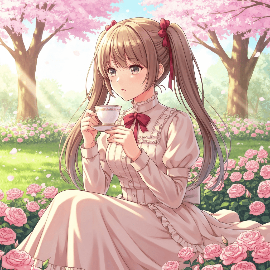 Manga story opening scene with character expression and atmosphere
