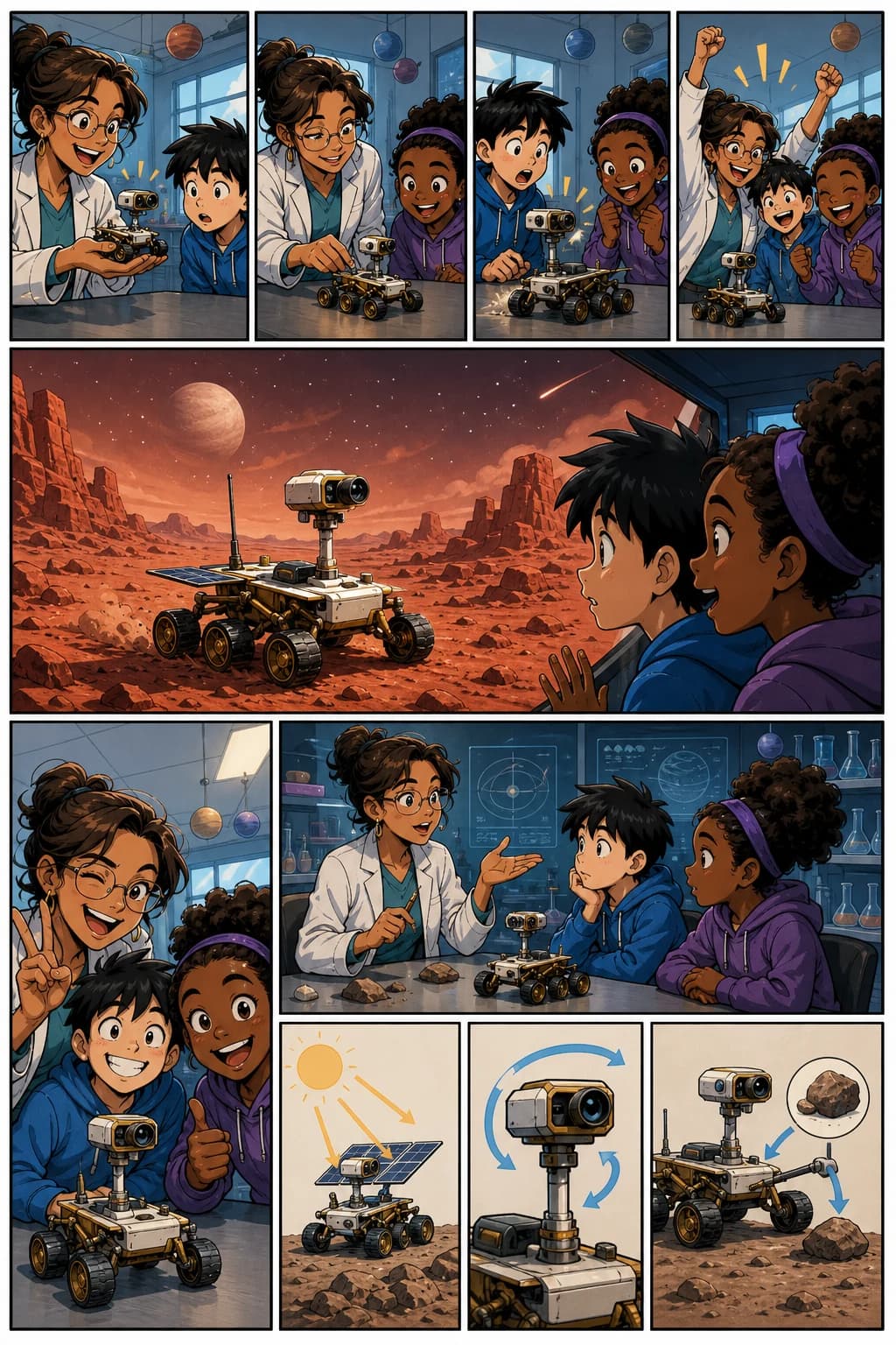 AI Comic Strips Maker